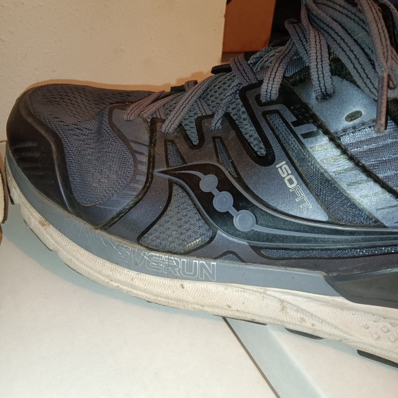 Saucony Redeemer ISO 2 Men's Running Shoes Size 11.5 US Grey Athletic Sneakers - Picture 15 of 16